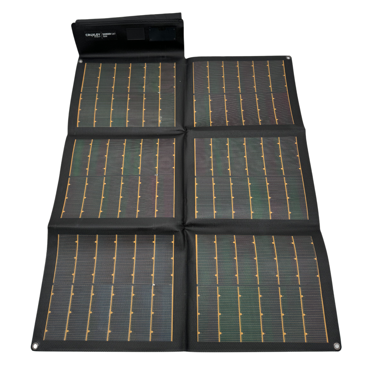 Danger Cat 50W Lightweight Solar Panel | 23oz | USB, USB-C, SAE & DC | Camping